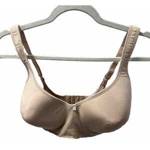 Breezies Women's Modern Micro Padded Wire Contour Bra Nude Size 36 DDD New